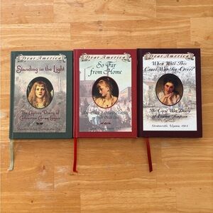 3 Dear America Books